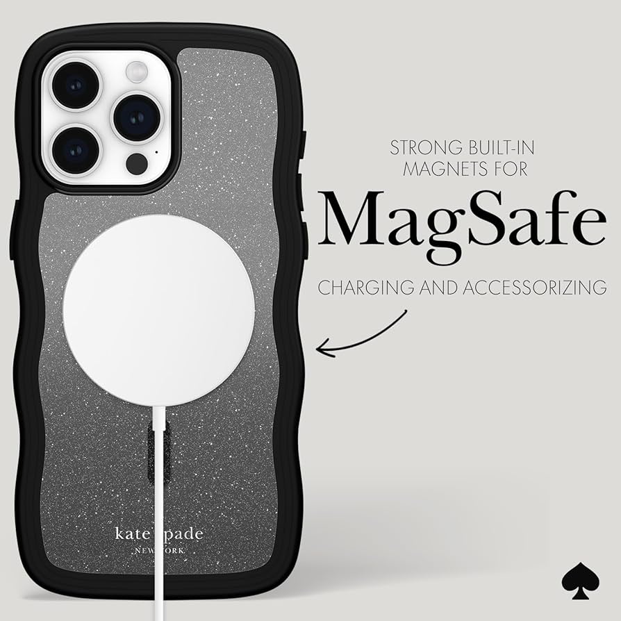 katespade iPhone15ProMaxケース ブラック MagSafe Amazon.com: kate spade new york iPhone 15 Pro Max Case